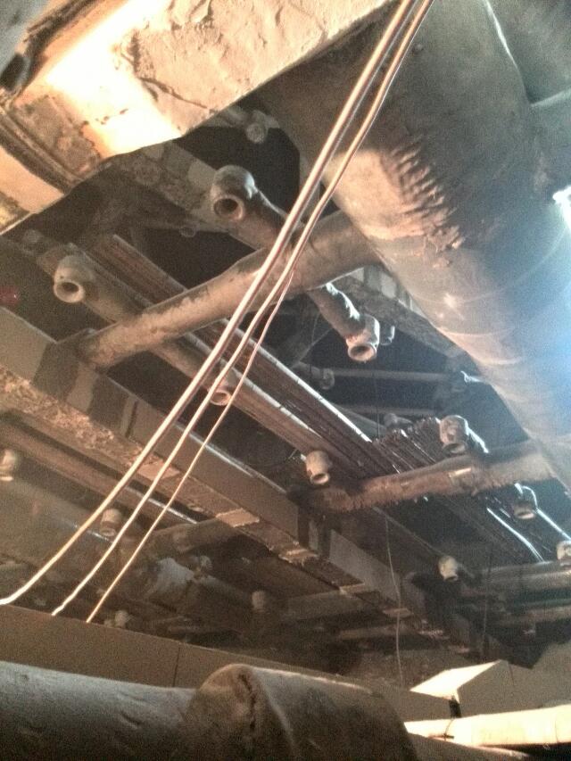 脫硫塔噴淋管結垢高壓水清洗